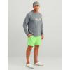image:imageHUK Mens Pursuit Vented Long Sleeve Fishing Shirt 30 UPFNaval Academy Heather
