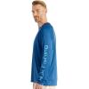 image:imageHUK Mens Pursuit Vented Long Sleeve Fishing Shirt 30 UPFSet Sail