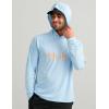 image:imageHUK Mens Pursuit Vented Long Sleeve Hoodie Fishing Shirt with HoodCoastal Drift
