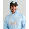 image:imageHUK Mens Pursuit Vented Long Sleeve Hoodie Fishing Shirt with HoodCoastal Drift