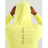 image:imageHUK Mens Pursuit Vented Long Sleeve Hoodie Fishing Shirt with HoodVintage Chartreuse