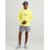 image:imageHUK Mens Pursuit Vented Long Sleeve Hoodie Fishing Shirt with HoodVintage Chartreuse