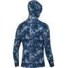 image:imageHUK mens Pursuit Heather Hoodie Sun Protecting Fishing Shirt With HoodFin Flats  Set Sail
