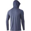 image:imageHUK mens Waypoint Hoodie  Performance Longsleeve Shirt 50 UpfSargasso Sea