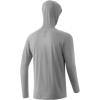 image:imageHUK mens Waypoint Hoodie  Performance Longsleeve Shirt 50 UpfSilver Blue
