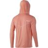 image:imageHuk Mens Icon X Hoodie  LongSleeve Performance Shirt with UPF 30 Sun ProtectionDesert Flower