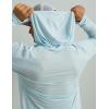 image:imageHuk Mens Icon X Hoodie  LongSleeve Performance Shirt with UPF 30 Sun ProtectionIce Water