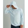 image:imageHuk Mens Icon X Hoodie  LongSleeve Performance Shirt with UPF 30 Sun ProtectionIce Water