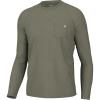 image:imageHUK Mens Waypoint Long Sleeve Shirt Performance Fishing Tee for MenMoss