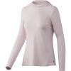 image:imageHUK mens Waypoint Hoodie  Performance Longsleeve Shirt 50 UpfBarely Pink