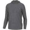 image:imageHUK mens Waypoint Pattern Hoodie Performance Fishing Shirt for MenSpot Tail  Night Owl