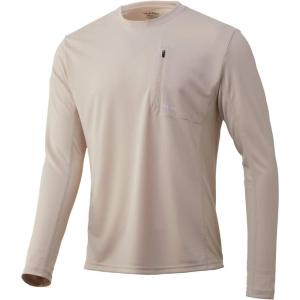 image:imageHUK Mens Icon X Pocket Shirt  LongSleeve Performance ShirtBone