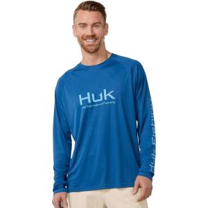 image:imageHUK Mens Pursuit Vented Long Sleeve Fishing Shirt 30 UPFSet Sail
