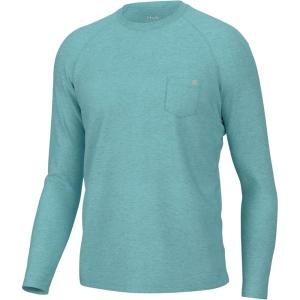image:imageHUK Mens Waypoint Long Sleeve Shirt Performance Fishing Tee for MenIsland Paradise