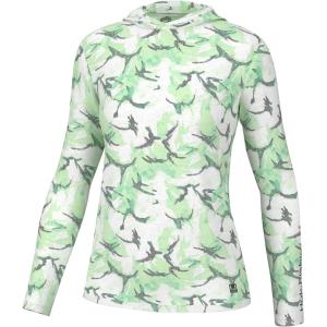 image:imageHUK Waypoint Pattern Hoodie LongSleeve Shirt for WomenCane Bay  Bermuda