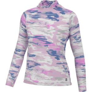 image:imageHUK Waypoint Pattern Hoodie LongSleeve Shirt for WomenEdisto  Ultra Pink