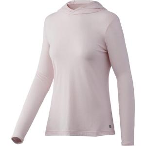 image:imageHUK mens Waypoint Hoodie  Performance Longsleeve Shirt 50 UpfBarely Pink