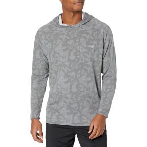 image:imageHUK mens Waypoint Hoodie  Performance Longsleeve Shirt 50 UpfRunning Lakes  Volcanic Ash
