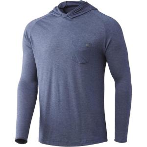 image:imageHUK mens Waypoint Hoodie  Performance Longsleeve Shirt 50 UpfSargasso Sea