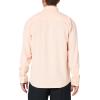 image:imageHUK Mens Tide Point Pattern Long Sleeve Shirt Fishing Button DownMini Check  Peach Nectar