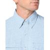 image:imageHUK Mens Tide Point Pattern Long Sleeve Shirt Fishing Button DownMini Check  Quiet Harbor