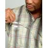 image:imageHUK Mens Tide Point Pattern Long Sleeve Shirt Fishing Button DownScarlet Blaze