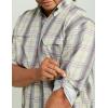 image:imageHUK Mens Tide Point Pattern Long Sleeve Shirt Fishing Button DownScarlet Blaze