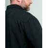 image:imageHUK Mens Tide Point Pattern Short Sleeve Shirt Fishing Button DownBlack