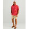 image:imageHUK Mens Tide Point Pattern Short Sleeve Shirt Fishing Button DownChannel Marker