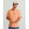 image:imageHUK Mens Tide Point Pattern Short Sleeve Shirt Fishing Button DownCoral Reef