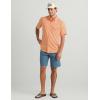 image:imageHUK Mens Tide Point Pattern Short Sleeve Shirt Fishing Button DownCoral Reef