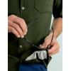 image:imageHUK Mens Tide Point Pattern Short Sleeve Shirt Fishing Button DownCypress Landing