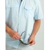 image:imageHUK Mens Tide Point Pattern Short Sleeve Shirt Fishing Button DownIce Water