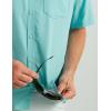 image:imageHUK Mens Tide Point Pattern Short Sleeve Shirt Fishing Button DownMarine Blue