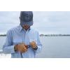 image:imageHUK Mens Tide Point Pattern Short Sleeve Shirt Fishing Button DownOverland