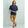image:imageHUK Mens Tide Point Pattern Short Sleeve Shirt Fishing Button DownSargasso Sea