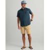 image:imageHUK Mens Tide Point Pattern Short Sleeve Shirt Fishing Button DownSea Storm