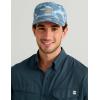 image:imageHUK Mens Tide Point Pattern Short Sleeve Shirt Fishing Button DownSea Storm