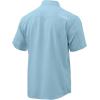 image:imageHUK UnisexAdult Tide Point Short Sleeve Shirt  Performance Button DownIce Blue