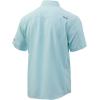 image:imageHUK UnisexAdult Tide Point Short Sleeve Shirt  Performance Button DownSeafoam