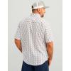 image:imageHUK  Mens Tide Point Pattern Short Sleeve Shirt Fishing Button DownChannel Marker