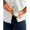 image:imageHUK  Mens Tide Point Pattern Short Sleeve Shirt Fishing Button DownWindsurfer