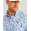 image:imageHUK  Mens Tide Point Pattern Short Sleeve Shirt Fishing Button DownWindsurfer 20