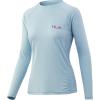 image:imageHUK Mens Pursuit Long Sleeve ShirtPerformance Shirt  Sun ProtectionJelly  Ice Blue