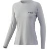 image:imageHUK Mens Pursuit Long Sleeve ShirtPerformance Shirt  Sun ProtectionParadise  Glacier