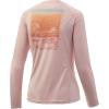 image:imageHUK Mens Pursuit Long Sleeve ShirtPerformance Shirt  Sun ProtectionPicture Perfect  Seashell Pink