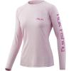 image:imageHUK Mens Pursuit Long Sleeve ShirtPerformance Shirt  Sun ProtectionSailfish  Pink Lady