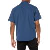 image:imageHUK Mens Tide Point Short Sleeve Shirt  Performance Button DownSargasso Sea
