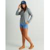 image:imageHUK Womens Pursuit Heather Crew Sleeve Shirt Performance ShirtNight Owl