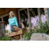 image:imageHUK Womens Pursuit Long Sleeve ShirtPerformance Shirt  Sun ProtectionScript  Blue Radiance